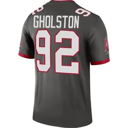 Nike William Gholston Tampa Bay Buccaneers Legend Pewter Alternate Jersey - Men's