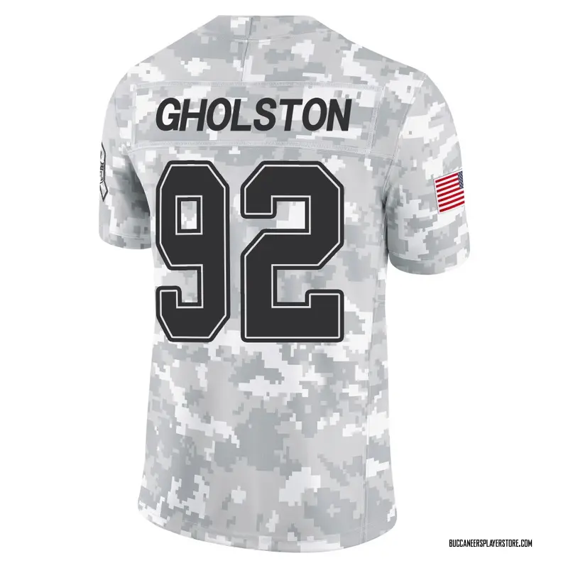 Nike William Gholston Tampa Bay Buccaneers Limited Arctic Camo 2024 Salute to Service Jersey - Men's
