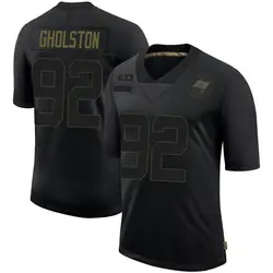 Nike William Gholston Tampa Bay Buccaneers Limited Black 2020 Salute To Service Jersey - Men's