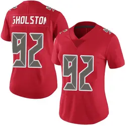 Nike William Gholston Tampa Bay Buccaneers Limited Red Team Color Vapor Untouchable Jersey - Women's