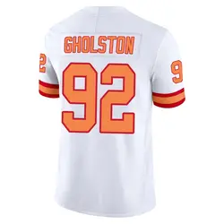 Nike William Gholston Tampa Bay Buccaneers Limited White '76 Vapor F.U.S.E. Jersey - Men's