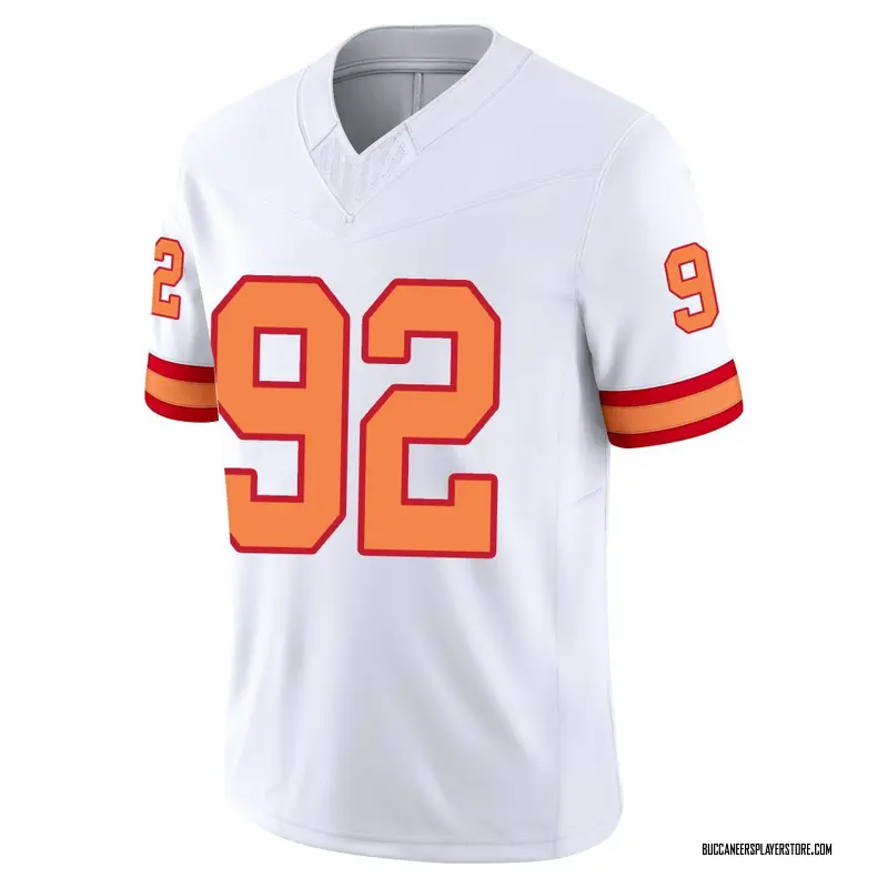 Nike William Gholston Tampa Bay Buccaneers Limited White '76 Vapor F.U.S.E. Jersey - Men's