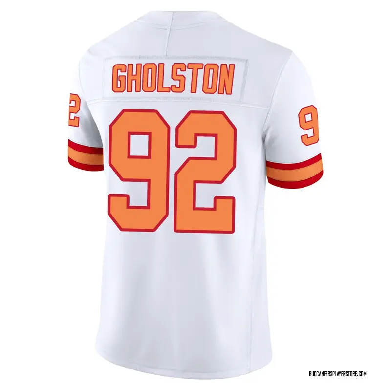 Nike William Gholston Tampa Bay Buccaneers Limited White '76 Vapor F.U.S.E. Jersey - Men's