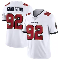 Nike William Gholston Tampa Bay Buccaneers Limited White Vapor Untouchable Jersey - Youth