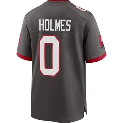 Nike Yasir Holmes Tampa Bay Buccaneers Game Pewter Alternate Jersey - Men's