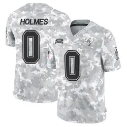 Nike Yasir Holmes Tampa Bay Buccaneers Limited Arctic Camo 2024 Salute to Service Jersey - Youth