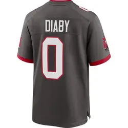 Nike Yaya Diaby Tampa Bay Buccaneers Game Pewter Alternate Jersey - Men's