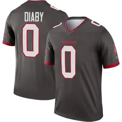 Nike Yaya Diaby Tampa Bay Buccaneers Legend Pewter Alternate Jersey - Men's