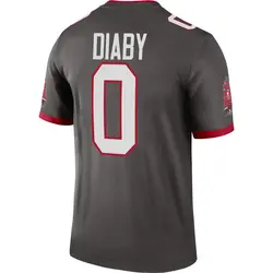 Nike Yaya Diaby Tampa Bay Buccaneers Legend Pewter Alternate Jersey - Youth