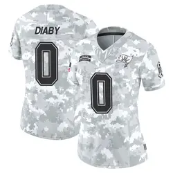 Nike Yaya Diaby Tampa Bay Buccaneers Limited Arctic Camo 2024 Salute to Service Jersey - Women's