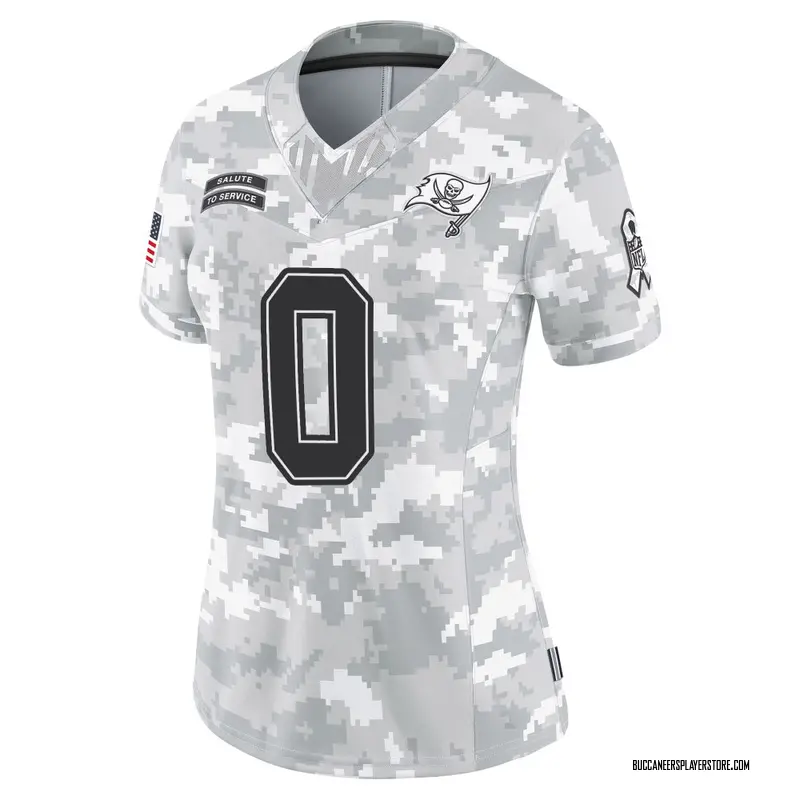 Nike Yaya Diaby Tampa Bay Buccaneers Limited Arctic Camo 2024 Salute to Service Jersey - Women's