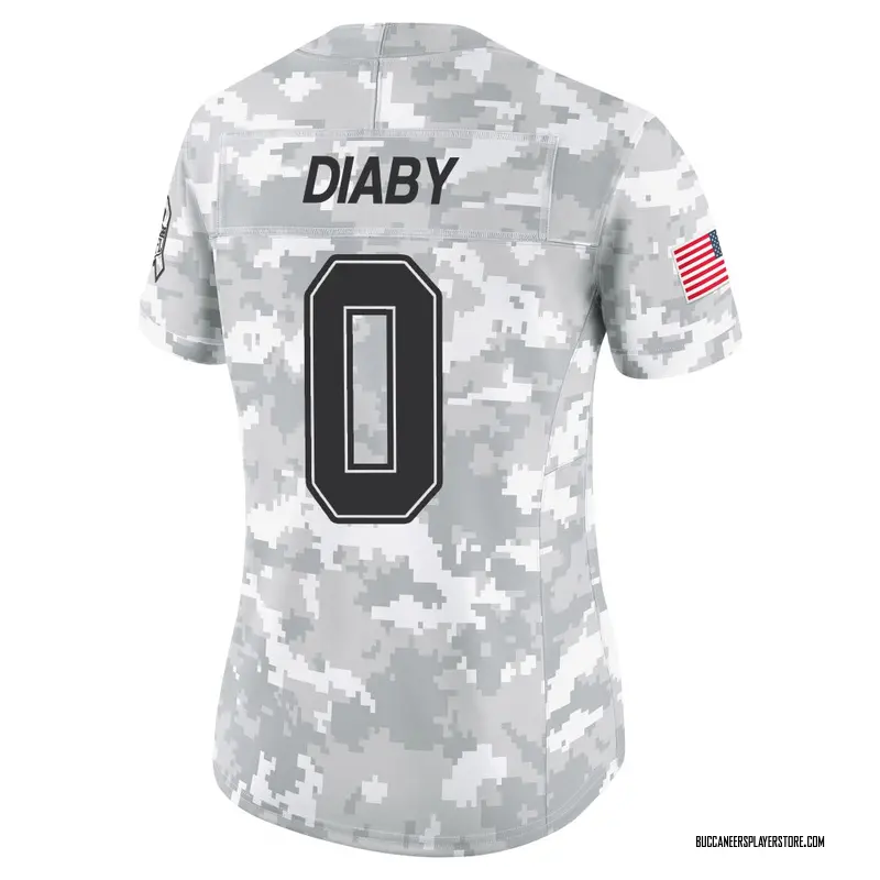Nike Yaya Diaby Tampa Bay Buccaneers Limited Arctic Camo 2024 Salute to Service Jersey - Women's
