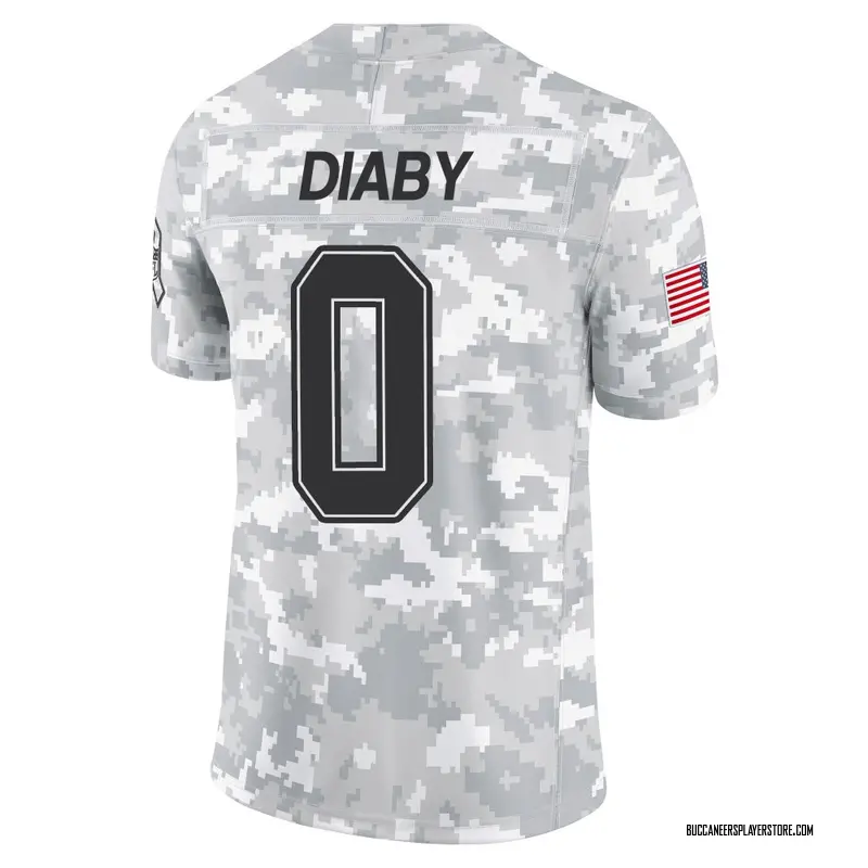 Nike Yaya Diaby Tampa Bay Buccaneers Limited Arctic Camo 2024 Salute to Service Jersey - Youth