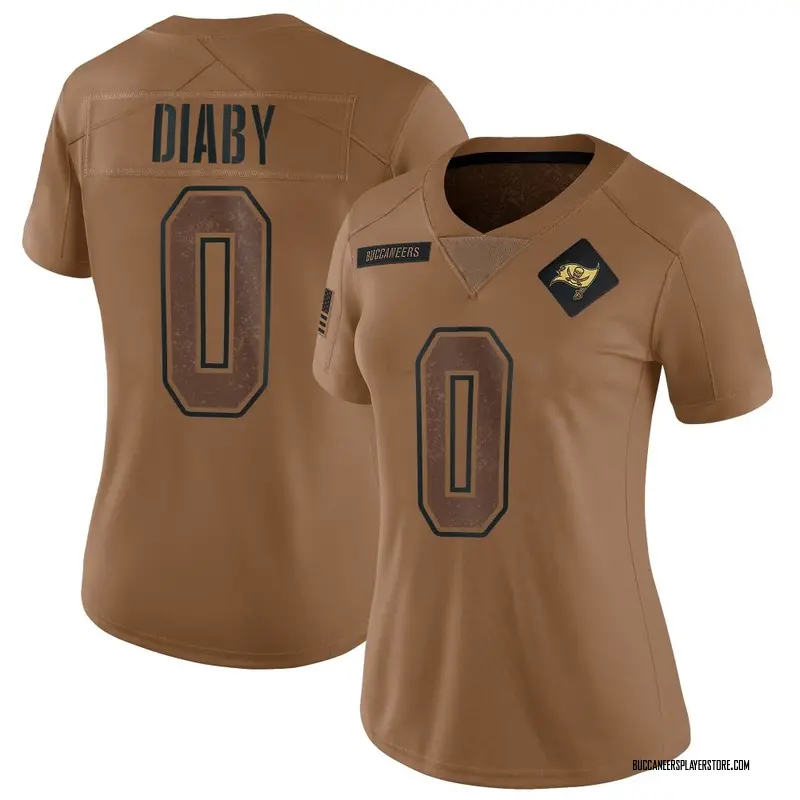 Nike Yaya Diaby Tampa Bay Buccaneers Limited Brown 2023 Salute To Service Jersey - Women's
