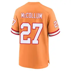 Nike Zyon McCollum Tampa Bay Buccaneers Game Cream sicle 50th Season Jersey - Youth