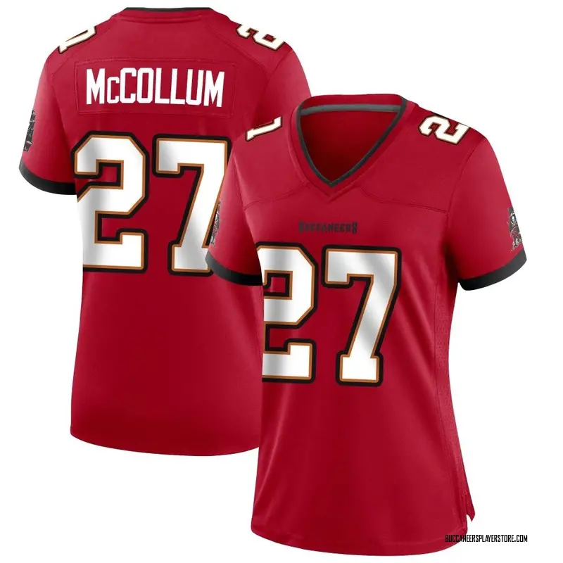 Nike Zyon McCollum Tampa Bay Buccaneers Game Red Team Color Jersey - Women's