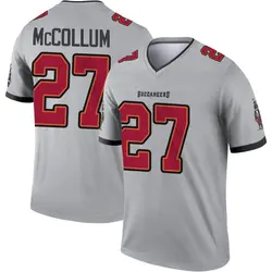 Nike Zyon McCollum Tampa Bay Buccaneers Legend Gray Inverted Jersey - Youth