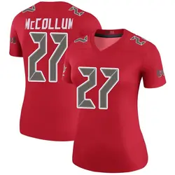 Nike Zyon McCollum Tampa Bay Buccaneers Legend Red Color Rush Jersey - Women's