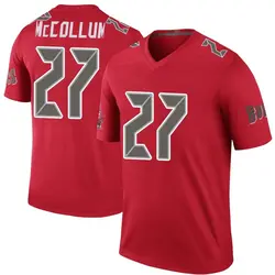 Nike Zyon McCollum Tampa Bay Buccaneers Legend Red Color Rush Jersey - Youth