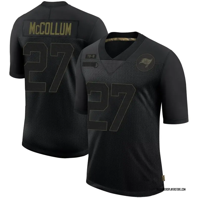 Nike Zyon McCollum Tampa Bay Buccaneers Limited Black 2020 Salute To Service Jersey - Men's