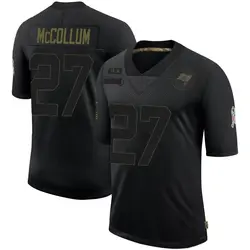 Nike Zyon McCollum Tampa Bay Buccaneers Limited Black 2020 Salute To Service Jersey - Youth