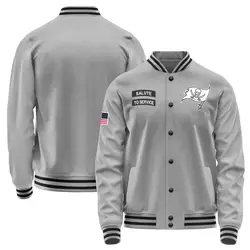 Tampa Bay Buccaneers Gray Salute to Service Performance Jacket - Men's
